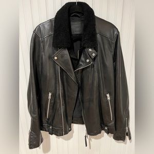 Men’s All Saints Leather Jacket